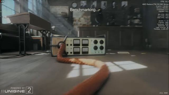 HIS RX 560 4gb GDDR5 Superposition Benchmark 09-06-2022 смотреть онлайн