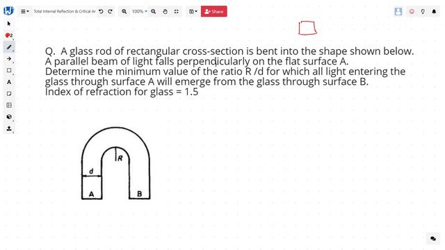 Critical Angle And Total Internal Reflection Problem Set IIT JEE Mains & Advance - Deep Dive Physic смотреть онлайн