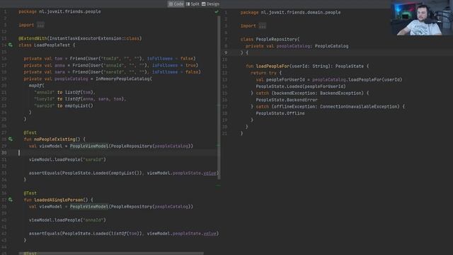 Friends App Android Client Ep37 - TDD on Android Screencast смотреть онлайн