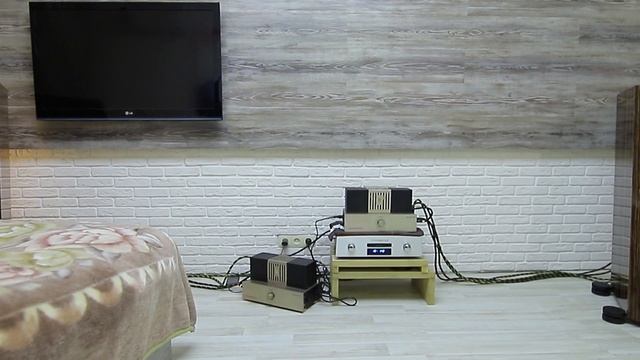 Ламповый усилитель на 245(45) триоде. Мой сайт: gammaaudio.ru смотреть онлайн