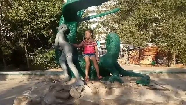 Достопримечательности в центре города Элиста