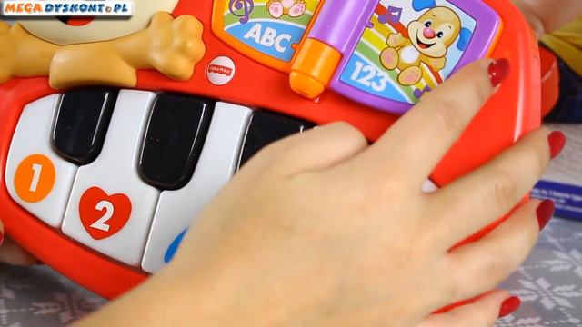 Fisher-Price - Puppy's Piano / Pianinko Szczeniaczka Uczniaczka - Laugh & Learn - DLK06 / W9732 смотреть онлайн