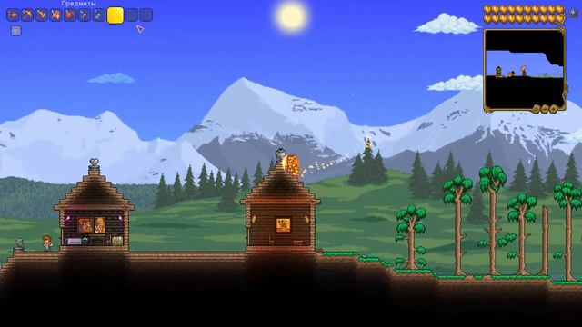 Играю в Terraria | Победил Короля Слизней | Король Слизней | DimkaZRS смотреть онлайн