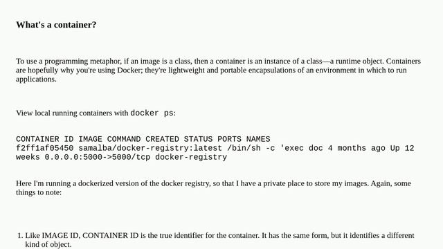 What is the difference between a Docker image and a container? смотреть онлайн