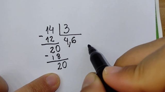"14 dividido por 3" "14/3" "14:3" "Dividir 14 por 3" "Dividir 14 entre 3" "aula de matemática" смотреть онлайн