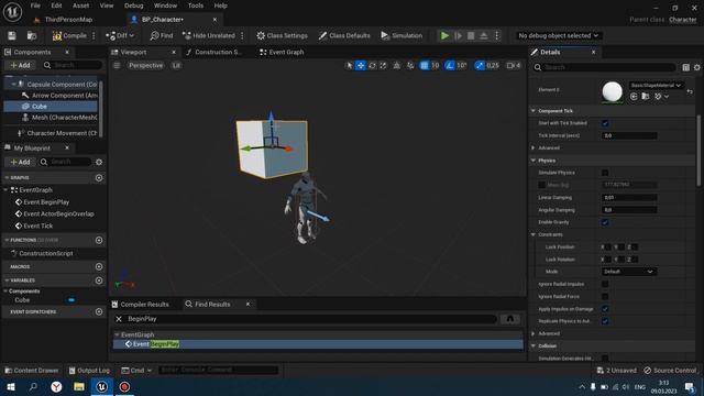 Изучаем Unreal Engine с нуля - Урок 7. Blueprint и Event Graph смотреть онлайн