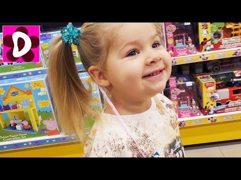 Диана и Мама в МАГАЗИНЕ ИГРУШЕК Покупаем Куклы Аниме Видео для Детей Новая Кукла Shibajuku Girl Влог