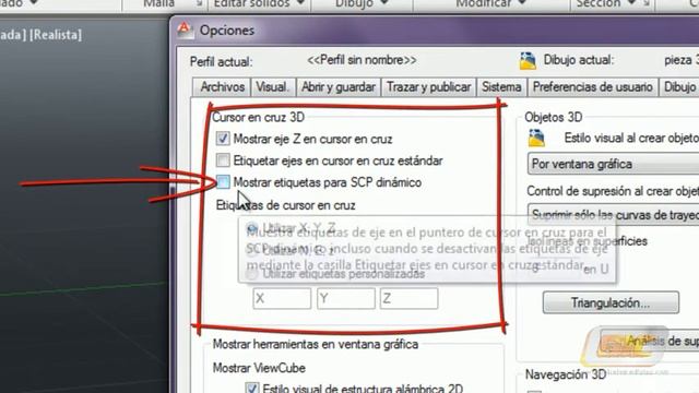 34.2-c Autocad 2013. SCP en 3D. смотреть онлайн