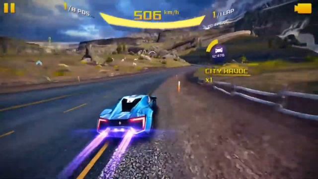 Asphalt 8 - Tag weekend cup- Ice Cave 1.06.891( current 6th place Android lb) смотреть онлайн