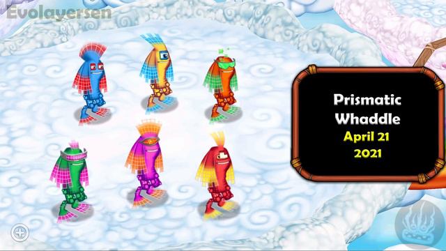 All Prismatic Monsters - Release Date (My Singing Monsters Dawn Of Fire) 4k