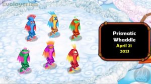 All Prismatic Monsters - Release Date (My Singing Monsters Dawn of Fire) 4k