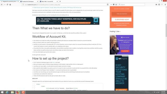 Integrate account kit in PHP - HackerRahul смотреть онлайн