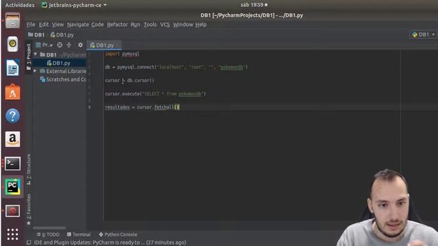 Ejercicios Python - Base de datos #1 - Conectando Python y MySQL смотреть онлайн