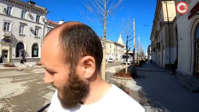 Озеленение Большой Морской в самом разгаре смотреть онлайн