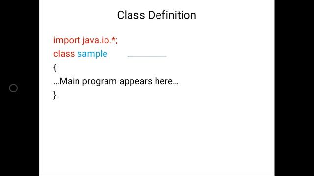 Java program template смотреть онлайн