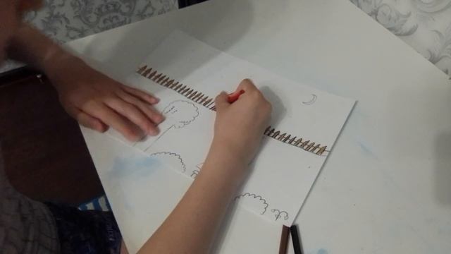 как нарисовать дом ночью вторая часть смотреть онлайн