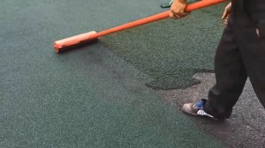 Покрытия на основе резиновой крошки