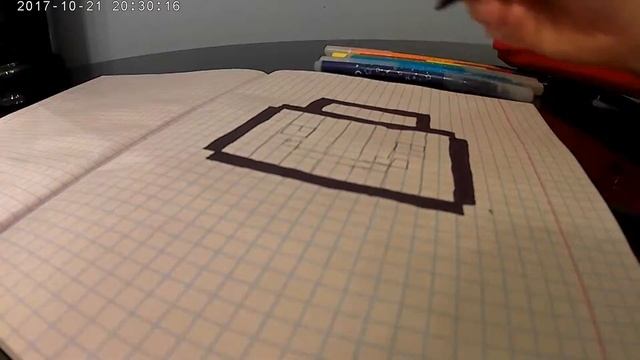 как рисовать по клеточкам чемоданчик смотреть онлайн