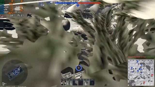 Тестирование встроенной графики Intel UHD Graphics 600 (Celeron N4000) в War Thunder