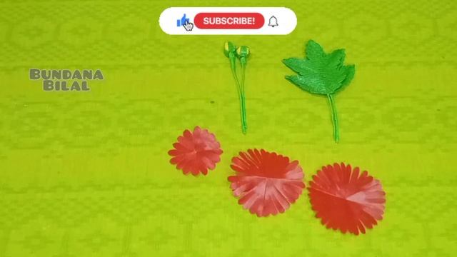 DIY Cara Membuat Bunga Aster Merah Dari Plastik Kresek/DIY How To Make Red Daisies From Plastic Bag смотреть онлайн