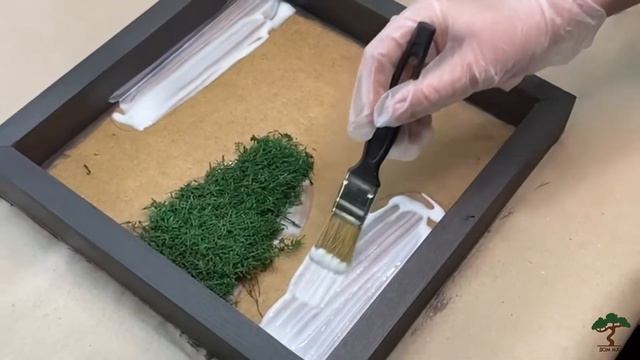 Картина из мха своими руками смотреть онлайн