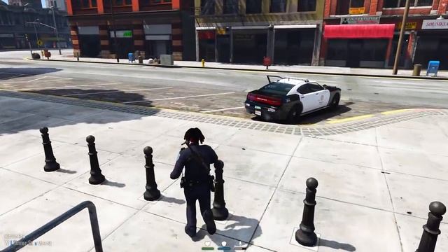 I Spent 24 Hours as a Fake Cop.. GTA 5 RP смотреть онлайн