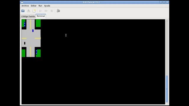 Sistema De Tiempo Real - Pascal (pfc2) - Cruce De Cuatro  Rutas