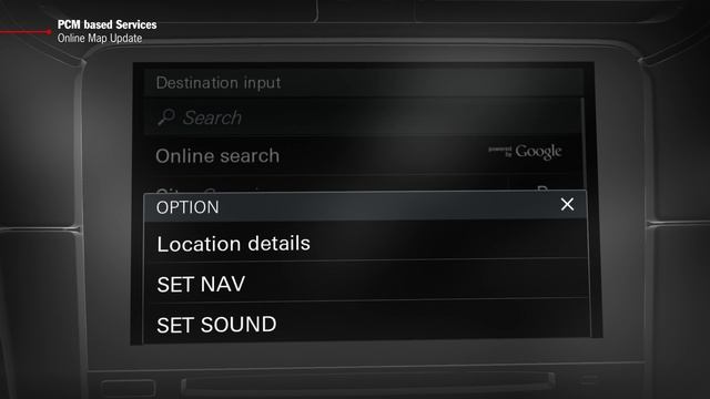 How to Video "PCM based Services - Online Map Update" смотреть онлайн