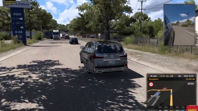 ETS2 1.49 Mods |Car Mod| - From Town to City in 2021 Lexus LX 570 Super Sport Mod смотреть онлайн