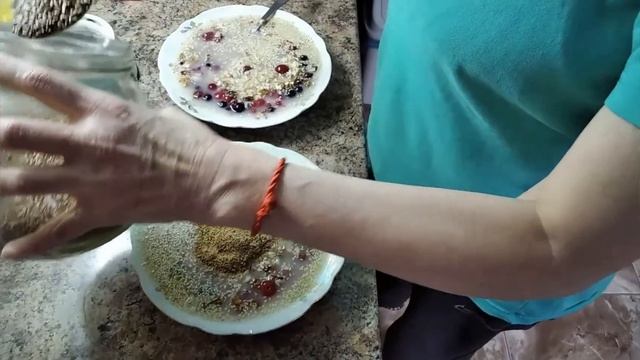 #полезныйзавтрак Очень вкусная и полезная овсянка на завтрак. смотреть онлайн