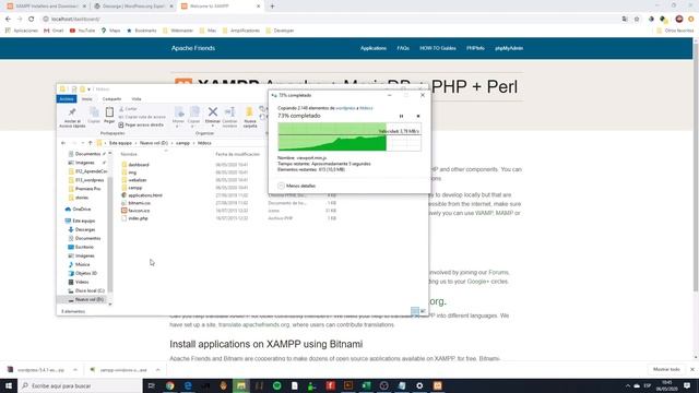 Instalar WORDPRESS en WINDOWS 10 con XAMPP - CURSO de WordPress #04 смотреть онлайн