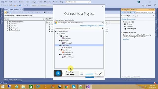 How to Upload Code to TFS Cloud Repository by Visual Studio 2019 | Azure devops | Learn TFS смотреть онлайн