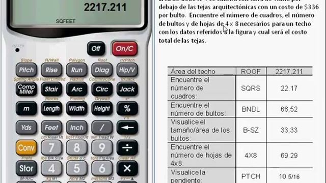 Calcular Area de Un Techo, Cantidad de Material y Costo de Materiales смотреть онлайн