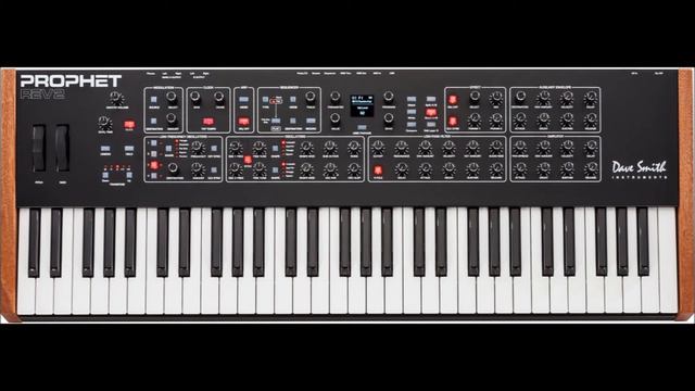 DSI Prophet REV2 Brassy Warm and Analog Demo смотреть онлайн