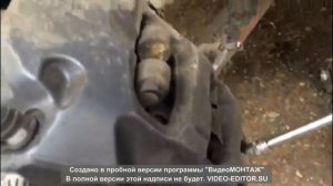 Замена задних тормозных колодок на Volkswagen Touareg NF (2010-). Рубрика: Сервис и ремонт