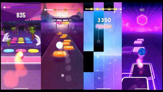Color Hop vs Hop Ball vs Magic Tiles vs Tiles Hop смотреть онлайн