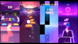 Color Hop vs Hop Ball vs Magic Tiles vs Tiles Hop