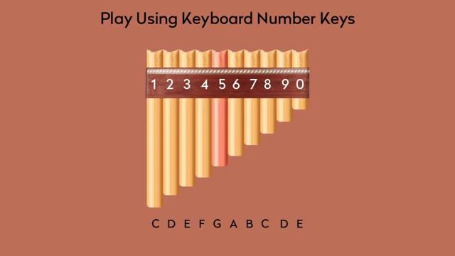YouTube Panflute - Music Keyboard | Play With Keyboard