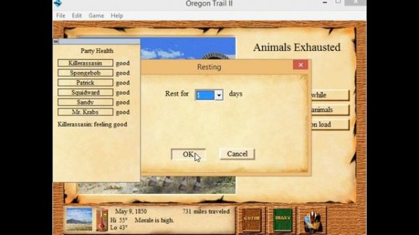 Lets Play Oregon Trail 2 High Score Run?!