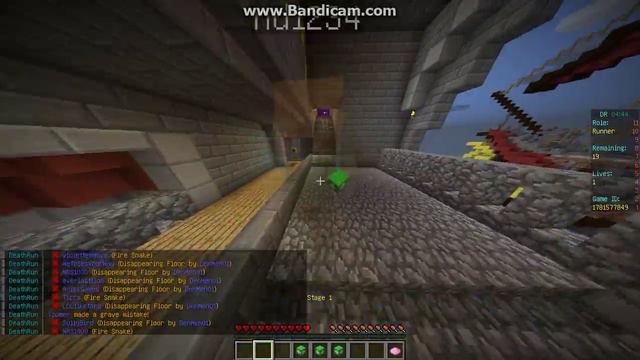 СМЕРТЕЛЬНЫЕ ГОНКИ В МАЙНКРАФТЕ- #3 беги или умри смотреть онлайн