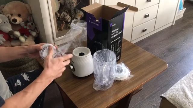 Распаковка — Блендер стационарный Kitfort KT-1379 смотреть онлайн