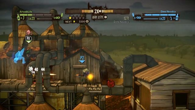 Играем в Shoot Many Robots! Кооператив #10 (Let'sPlay) смотреть онлайн