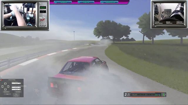 Drift Office: Drifting on CToretto's Newhaven & Tandems /w Steering Wheel [PC | Assetto Corsa][ENG] смотреть онлайн