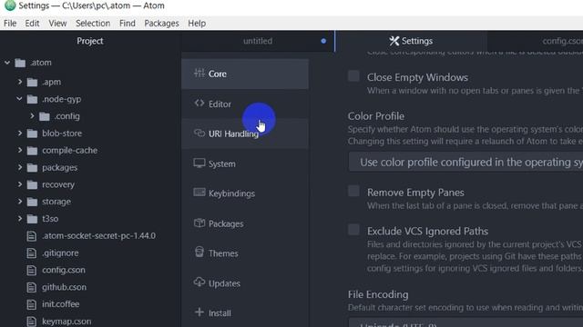 How to Show invisibles in Atom Editor смотреть онлайн