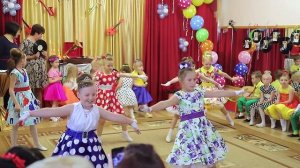Выступление стиляжных малышей на выпускном в детском саду 31.05.2018