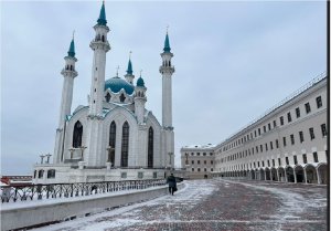 Путешествие в Казань.  Мечеть Кул-Шариф г. Казань Республики Татарстан.