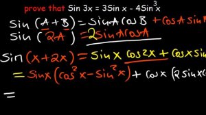 Sin 3x identity