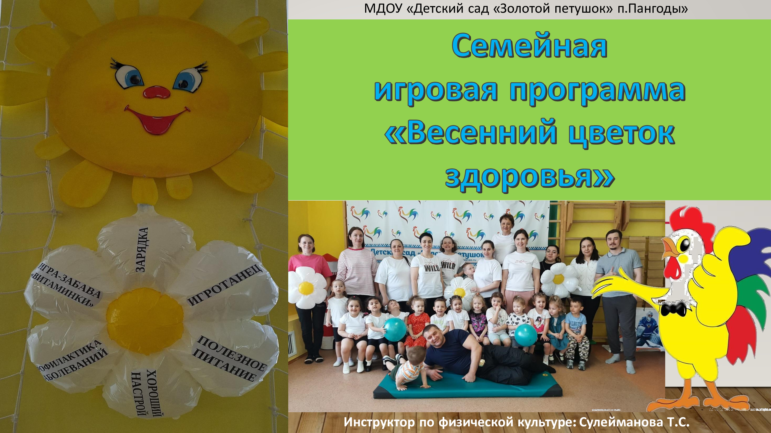 Семейная игровая программа 