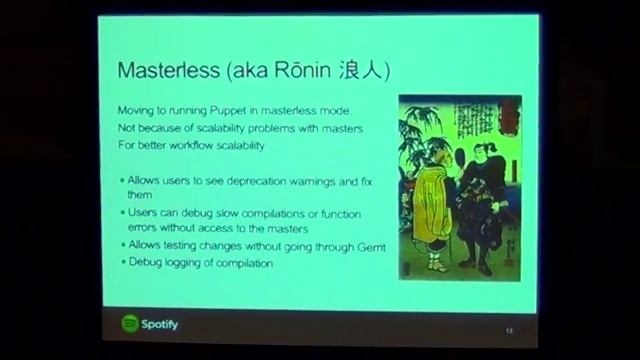 Scaling Puppet workflows at Spotify - Puppet Camp Amsterdam 2014 смотреть онлайн