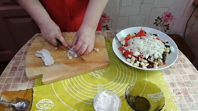 ВЕЧЕРНИЙ ЖИРОСЖИГАЮЩИЙ САЛАТ ! НА ЭТОМ МЫ ПОХУДЕЛИ НА 73 КГ ! ЧАСТЬ № 83 !!!! смотреть онлайн